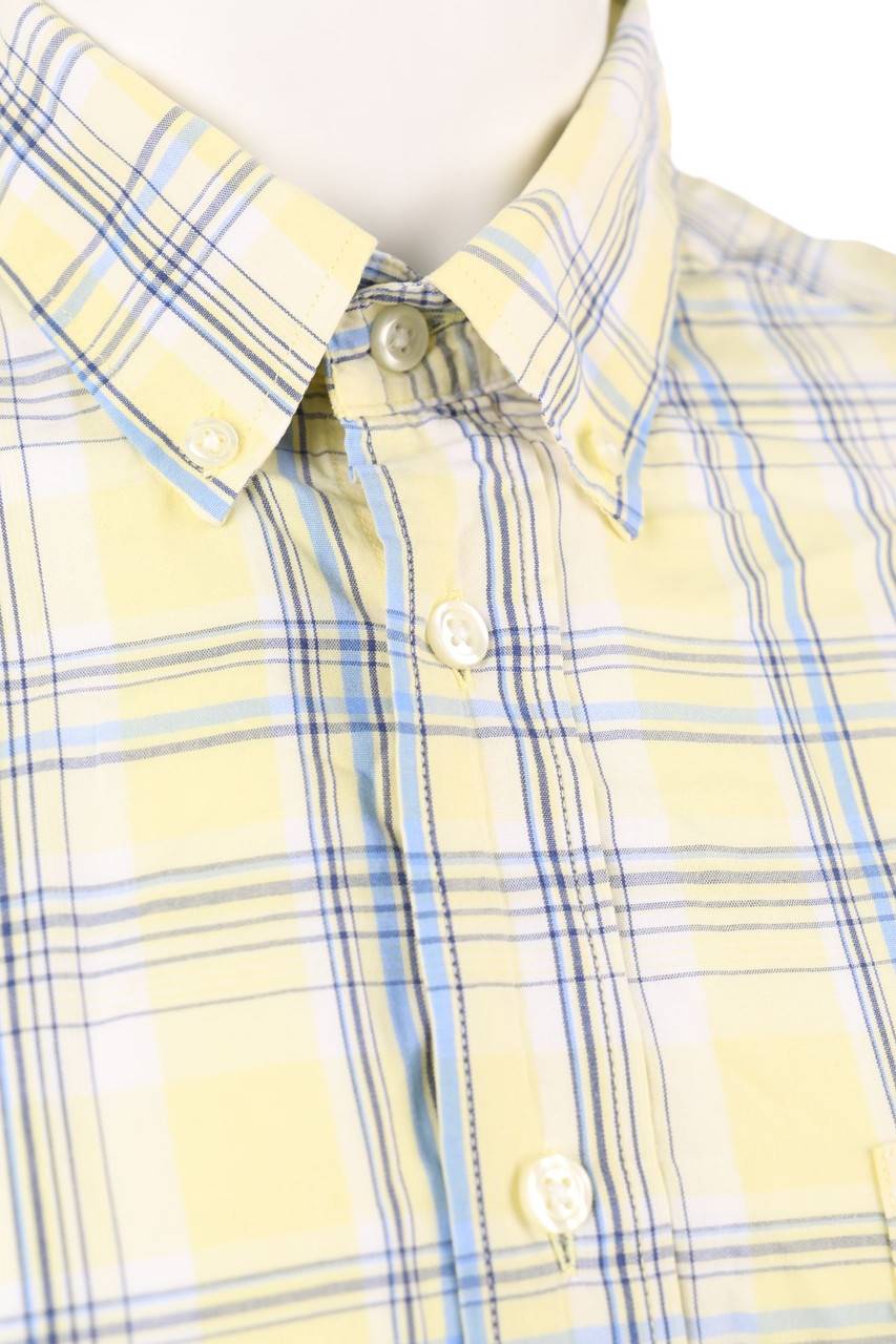 Carou M&S COLLECTION Kurzarm-Hemd Mit Karo-Muster