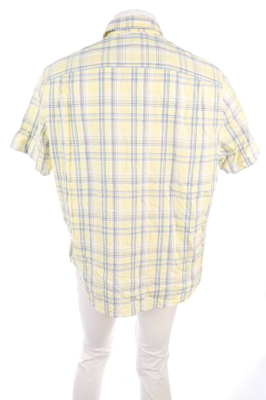 Carou M&S COLLECTION Kurzarm-Hemd Mit Karo-Muster