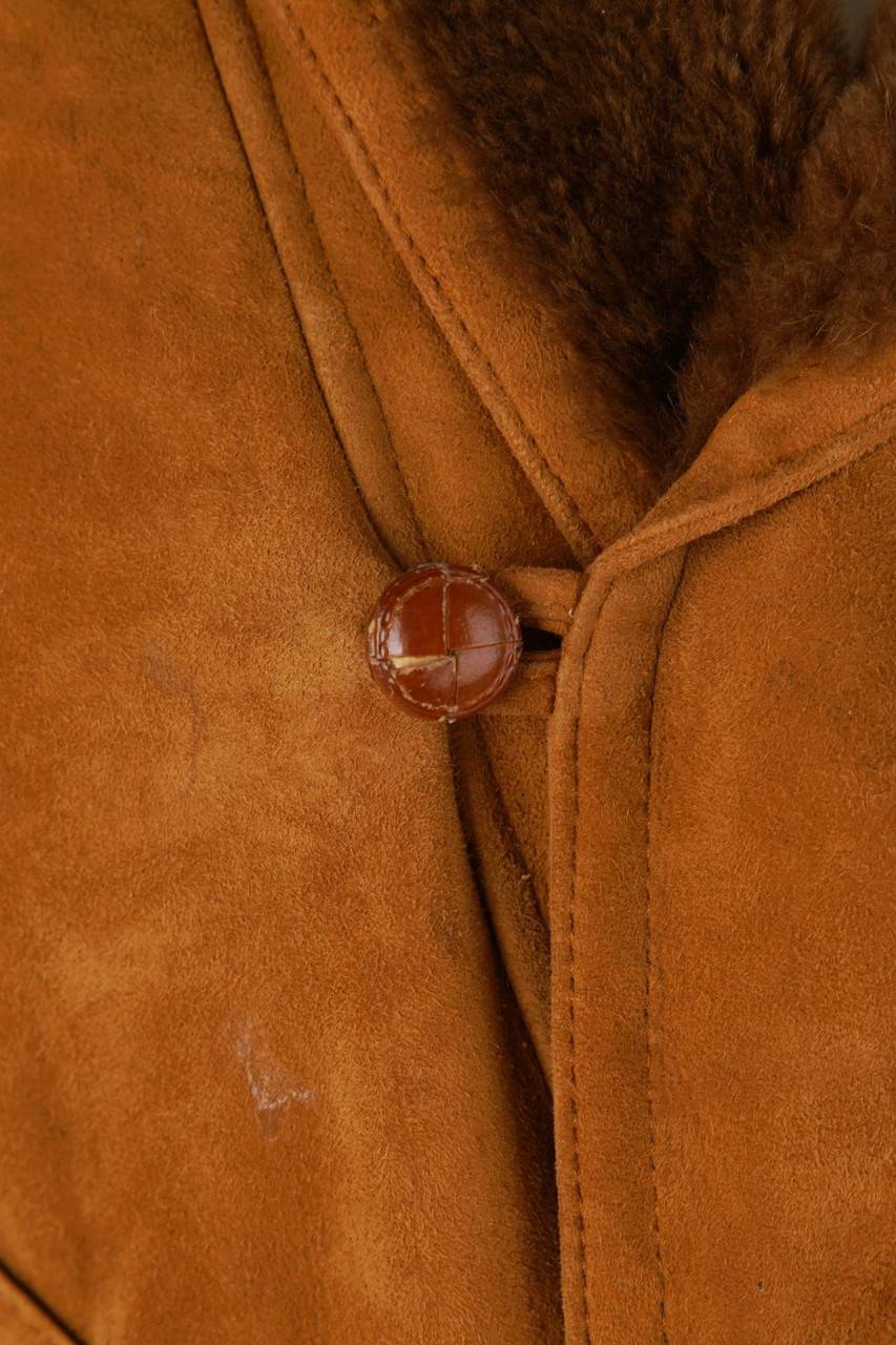 Carou Mabrun Shearling-Jacke