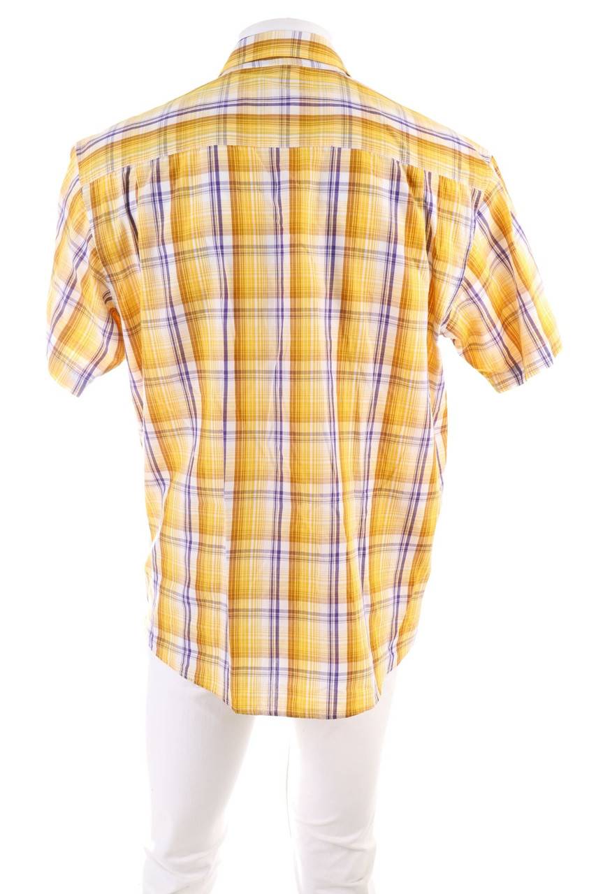 Carou MAGIC Kurzarm-Hemd Mit Karo-Muster