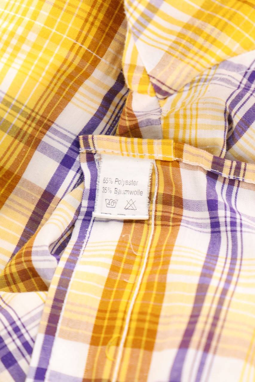 Carou MAGIC Kurzarm-Hemd Mit Karo-Muster