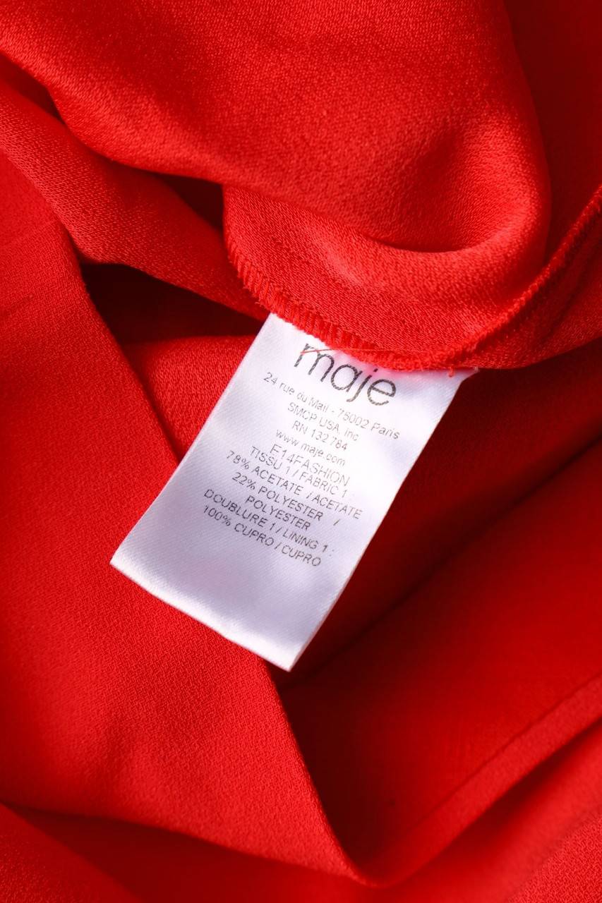 Carou Maje Etui-Kleid Mit Drapierung