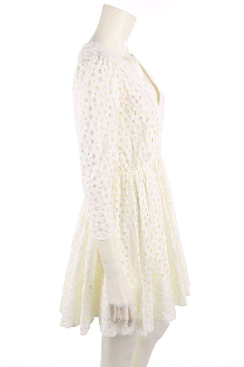 Carou Maje Kleid Aus Spitze In Wickel-Optik