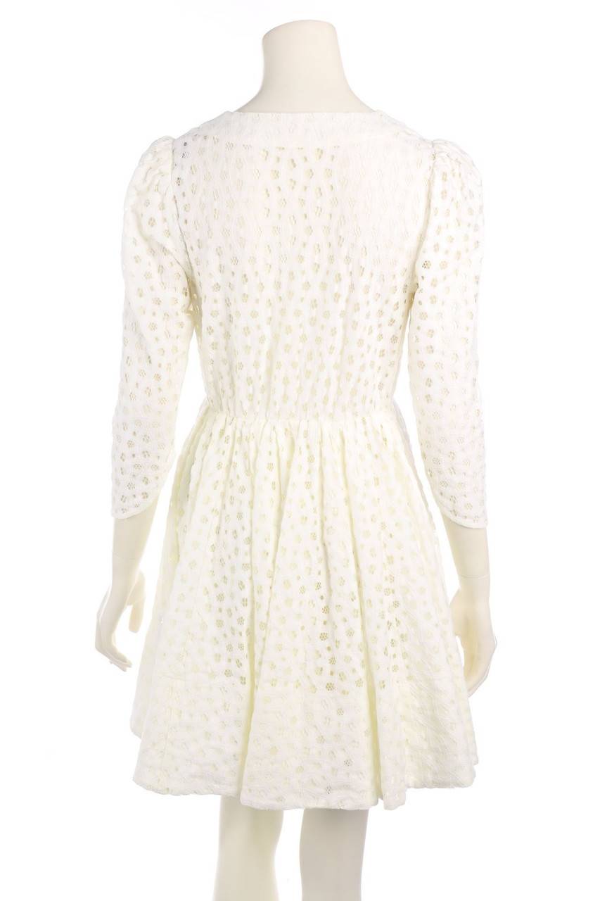 Carou Maje Kleid Aus Spitze In Wickel-Optik