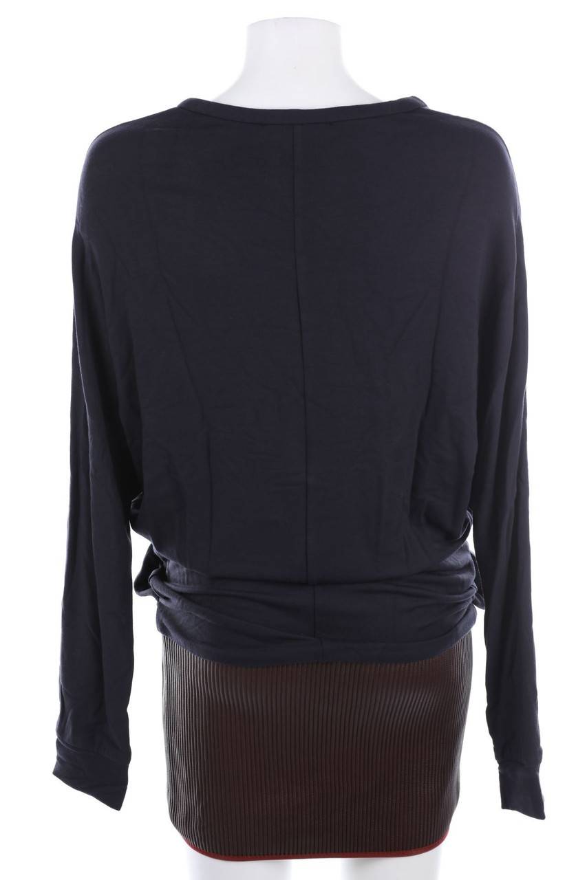 Carou Maje Kleid Mit Leder-Details