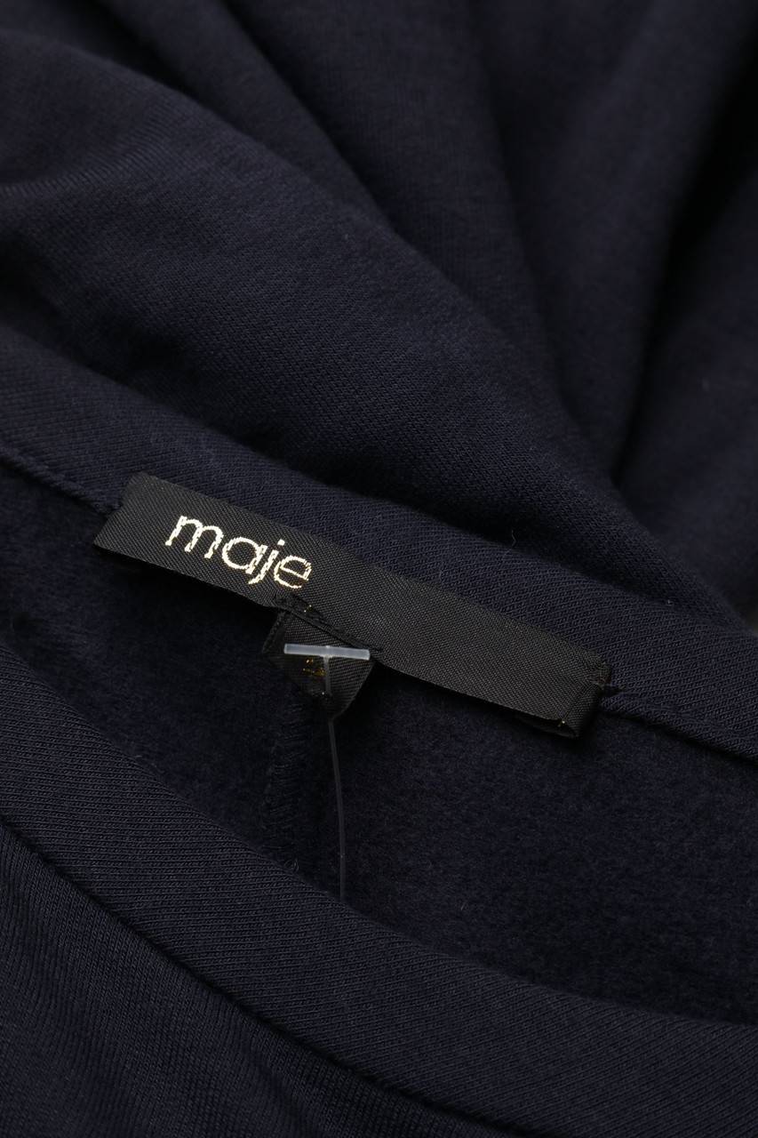 Carou Maje Kleid Mit Leder-Details