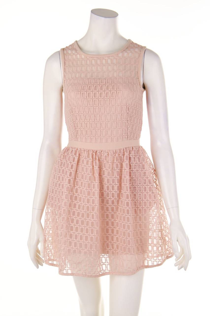 Carou maje Kleid mit Stickereien