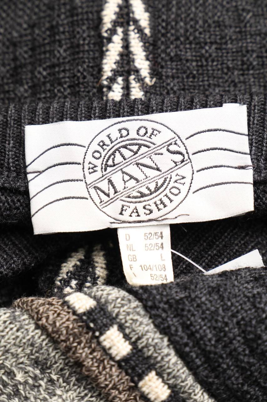 Carou MAN´S FASHION V-Neck-Pullover Mit Wolle