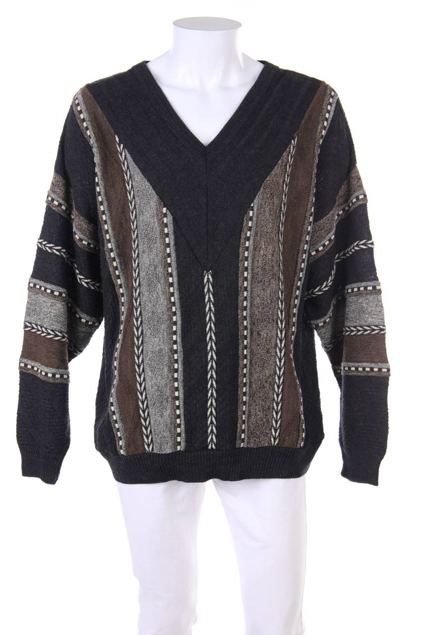Carou MAN´S FASHION V-Neck-Pullover mit Wolle