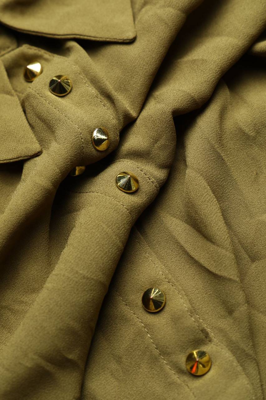 Carou MANGO Hemd-Bluse Mit Nieten