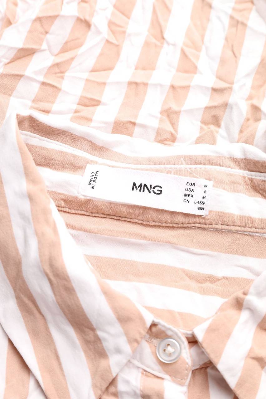 Carou MANGO Hemd-Bluse Mit Streifen