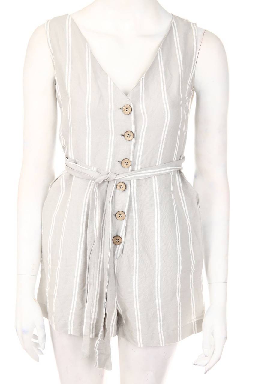 Carou MANGO Playsuit Aus Leinen-Mix