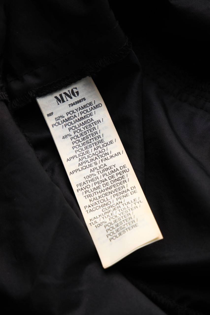 Carou MANGO SUIT Abendkleid Mit Federn