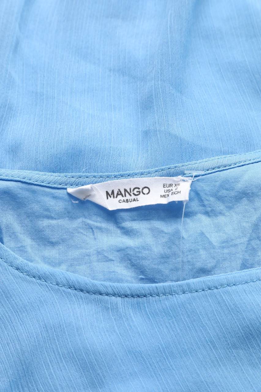 Carou MANGO Volants-Kleid Aus Crêpe