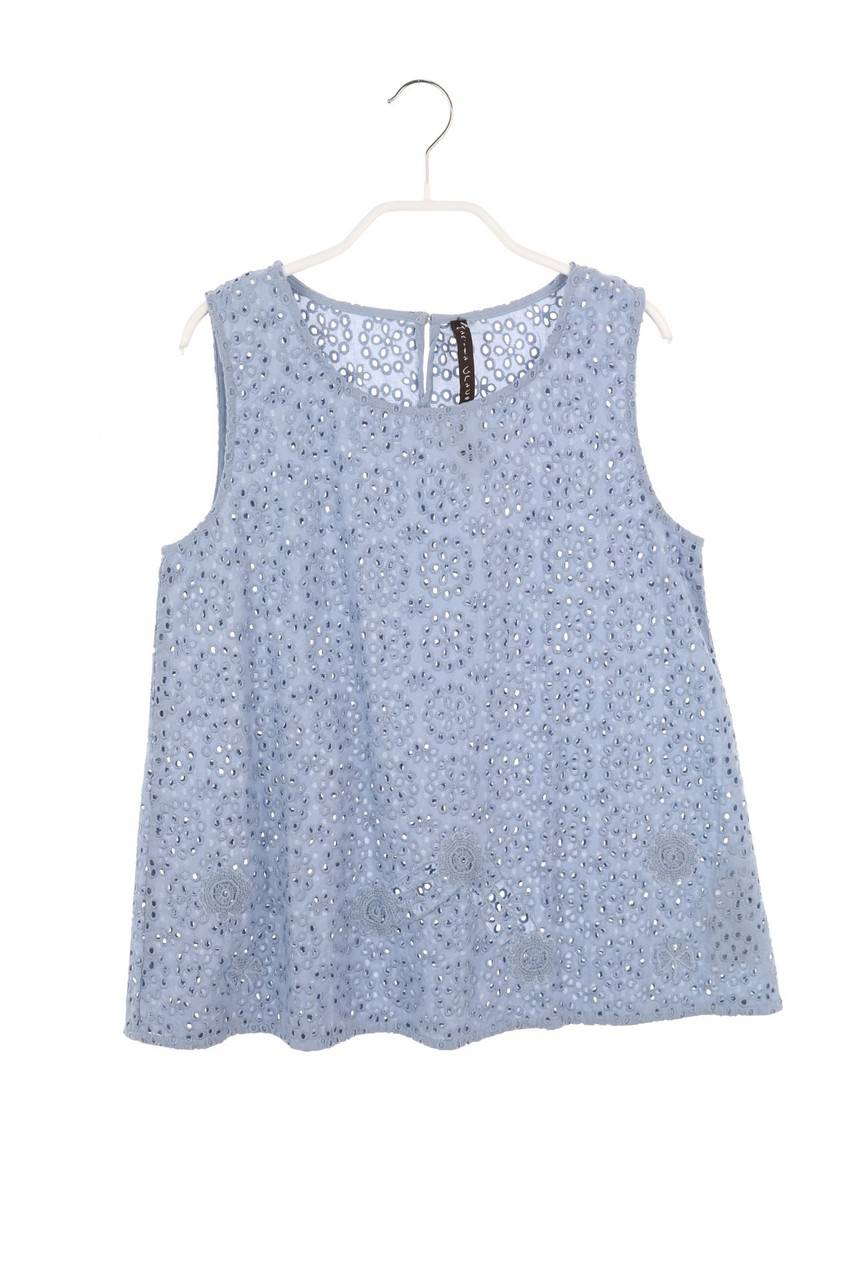 Carou MANILA GRACE Bluse mit Lochspitze