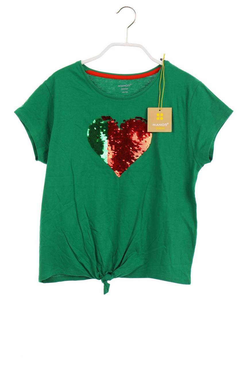 Carou MANOR junior T-Shirt mit Wende-Pailletten