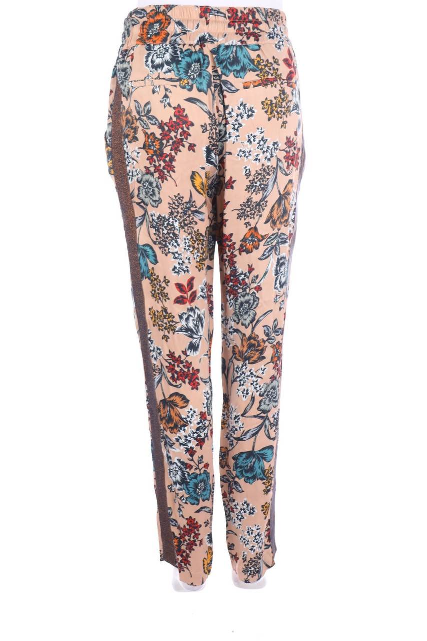 Carou MARC AUREL Jogger-Hose Mit Blumen-Print