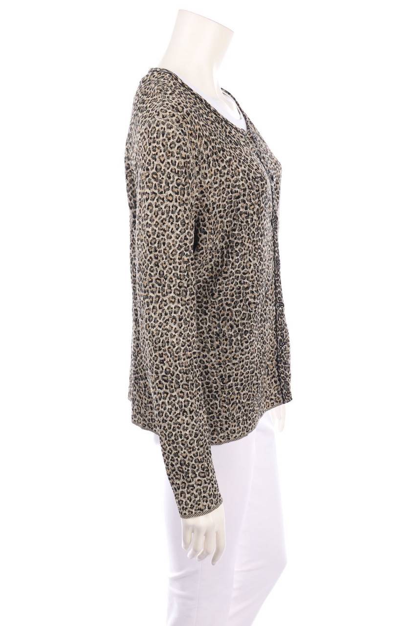Carou MARC CAIN Cardigan Mit Leo-Print