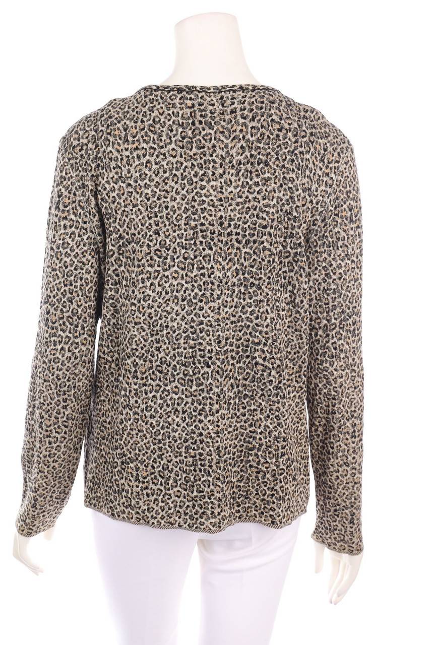 Carou MARC CAIN Cardigan Mit Leo-Print