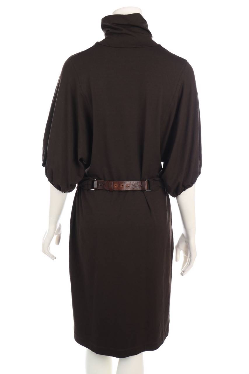 Carou MARC CAIN Jersey-Kleid mit Gürtel