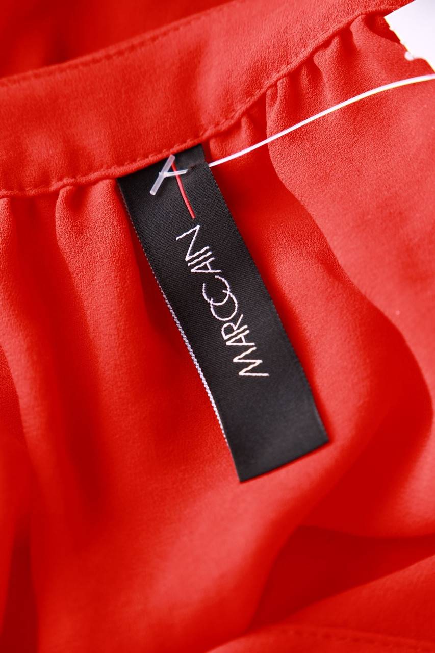 Carou MARC CAIN Kurzarm-Bluse Mit Quasten