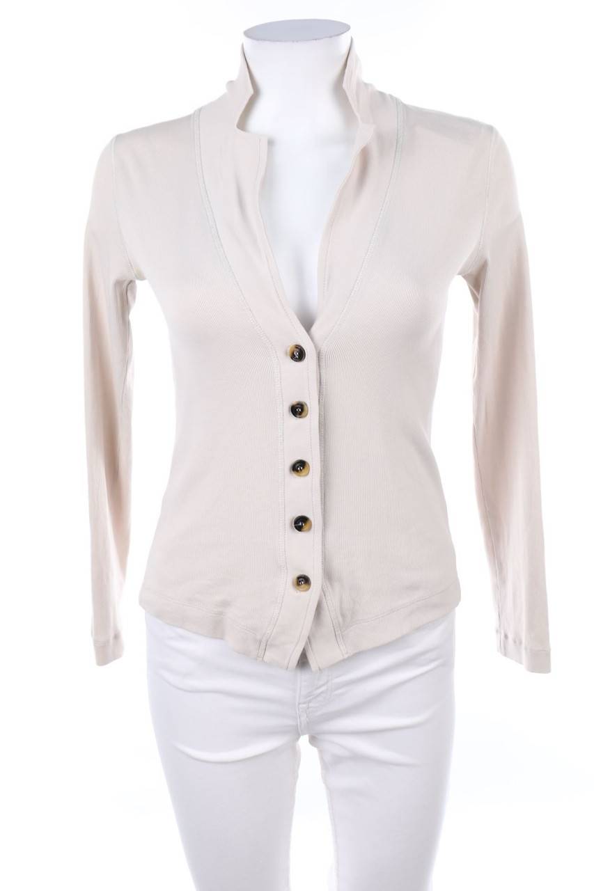 Carou MARC CAIN SPORTS Cardigan mit Logo-Knöpfen