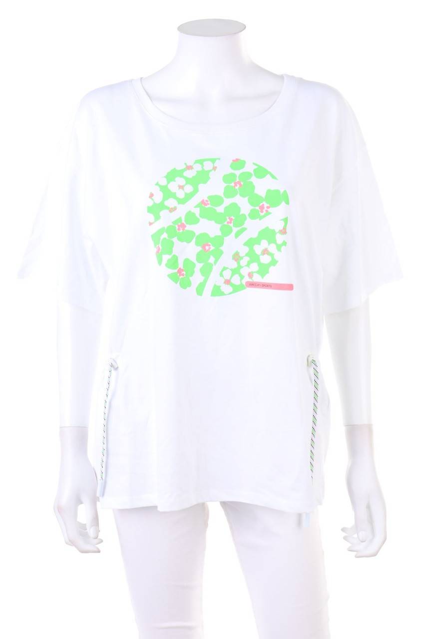 Carou MARC CAIN SPORTS Kurzarm-Shirt mit Tunnelzug