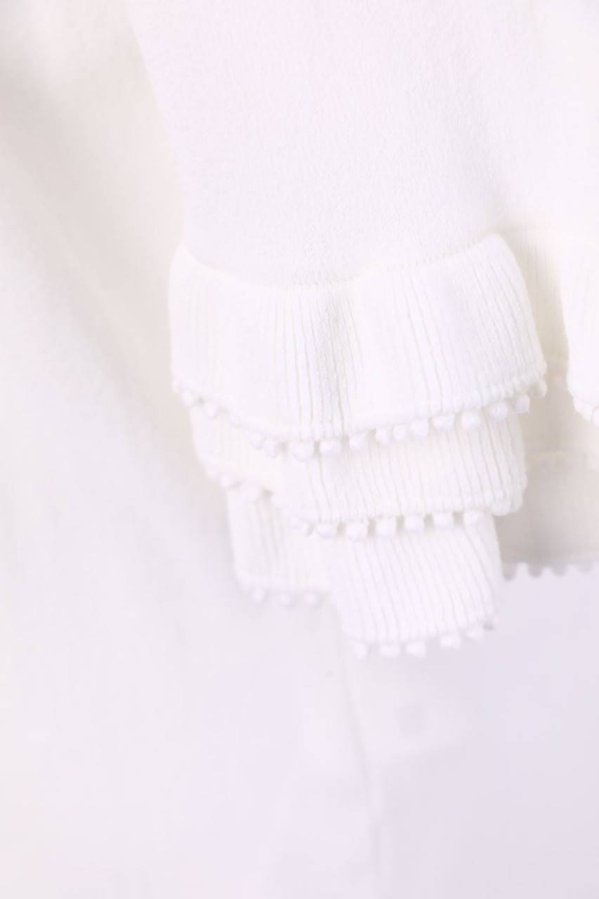 Carou MARC CAIN Strick-Pullover Mit Volants