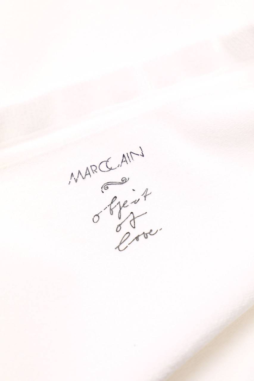 Carou MARC CAIN Strick-Pullover Mit Volants