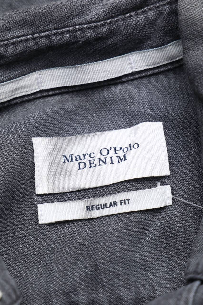 Carou Marc O´Polo DENIM Jeans-Hemd Mit Logo-Badge