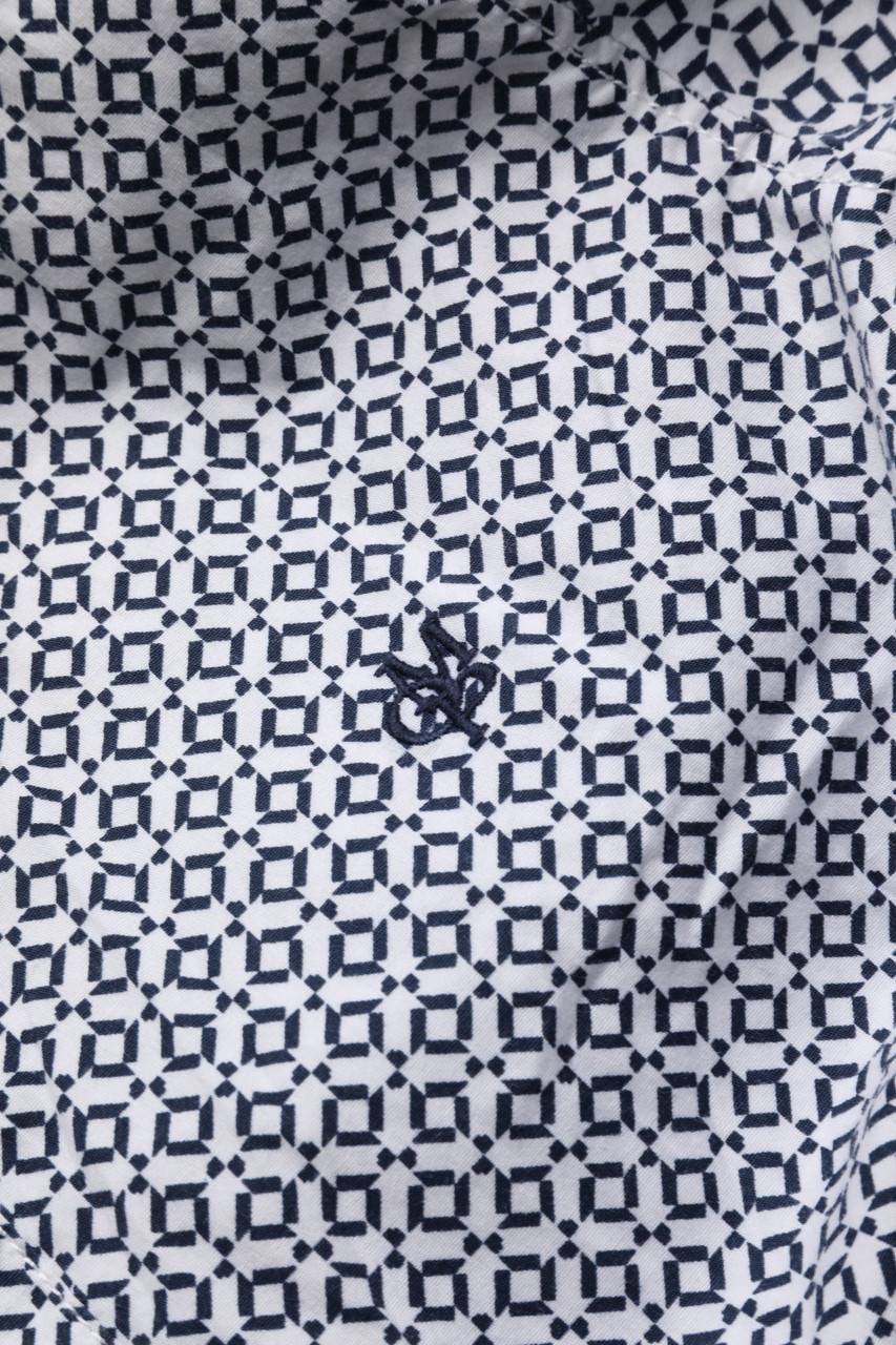 Carou Marc O´Polo Hemd-Bluse Mit Geo-Print