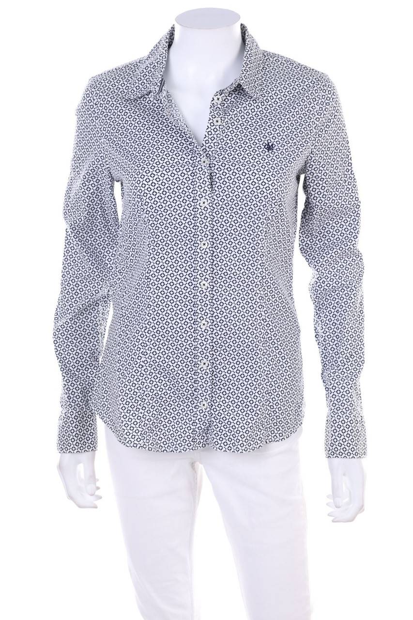 Carou Marc O´Polo Hemd-Bluse mit Geo-Print