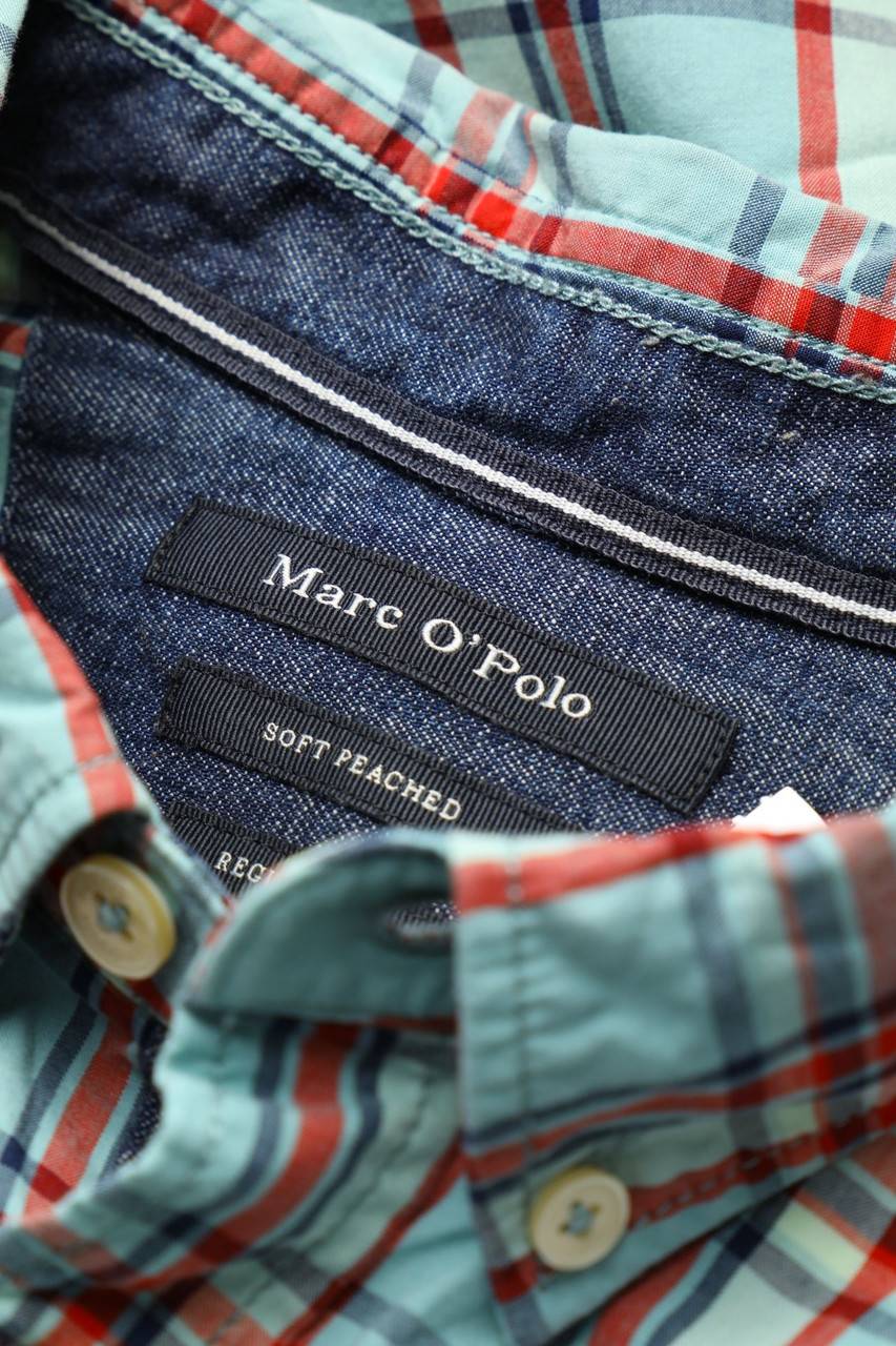 Carou Marc O´Polo Kariertes Button-down-Hemd