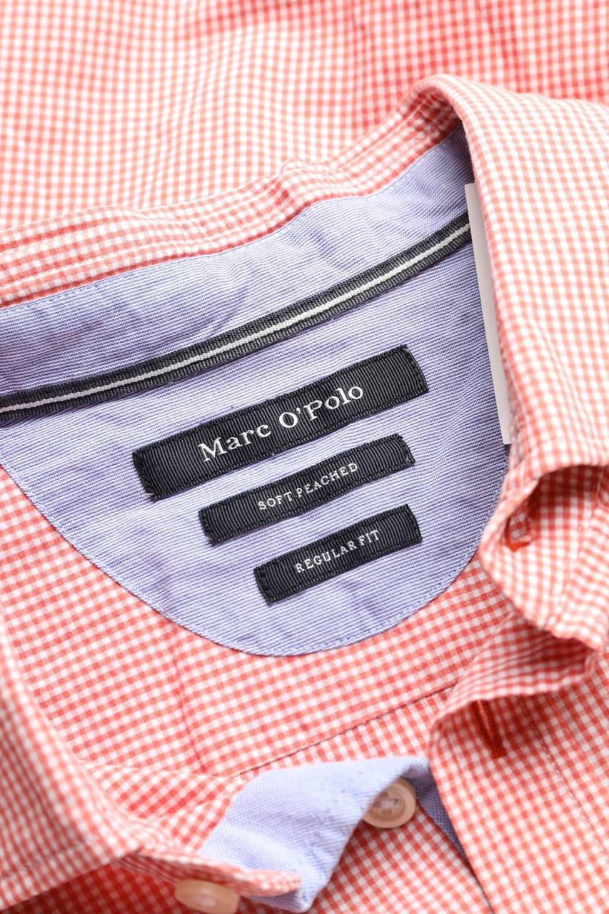 Carou Marc O´Polo Kurzarm-Hemd Mit Karo-Muster