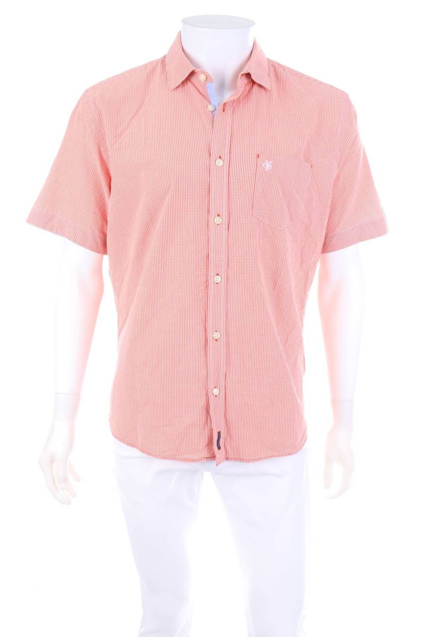 Carou Marc O´Polo Kurzarm-Hemd mit Karo-Muster