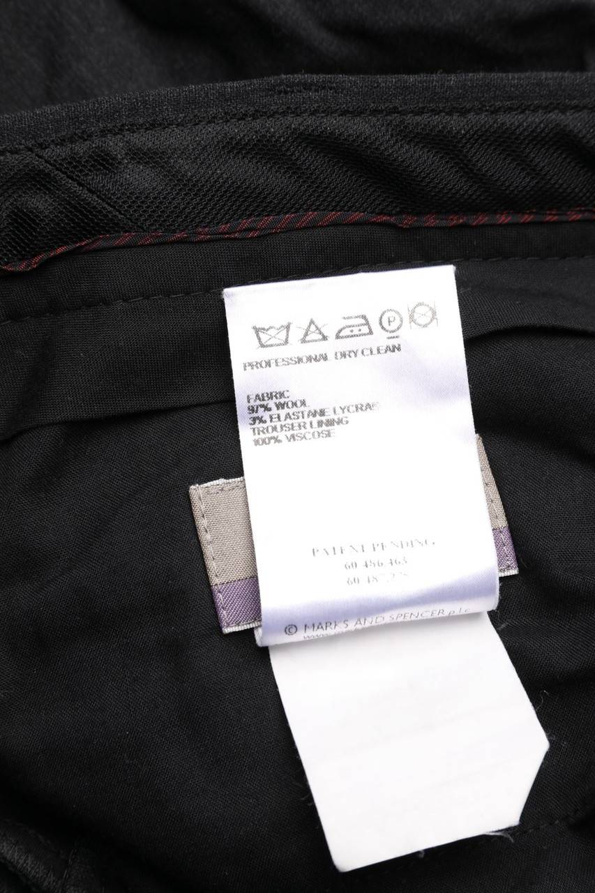 Carou MARKS & SPENCER Bundfalten-Hose Aus Woll-Mix