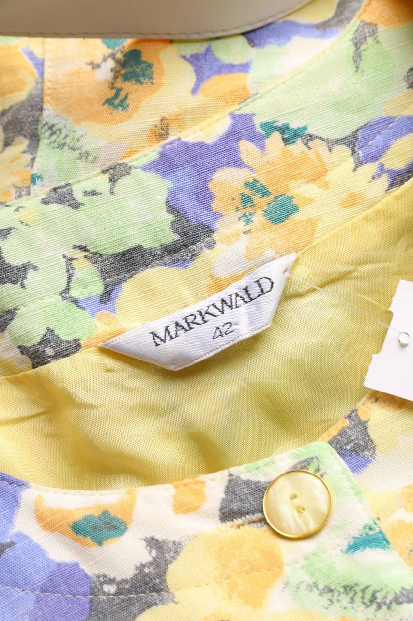 Carou MARKWALD Midikleid Mit Blumen-Print