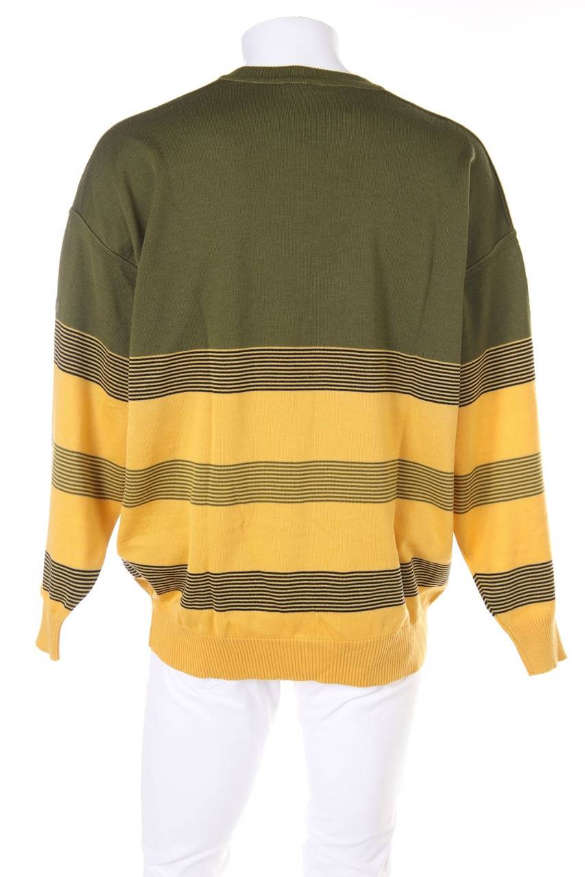 Carou MÄRZ Vintage-Schurwoll-Pullover Mit V-Neck