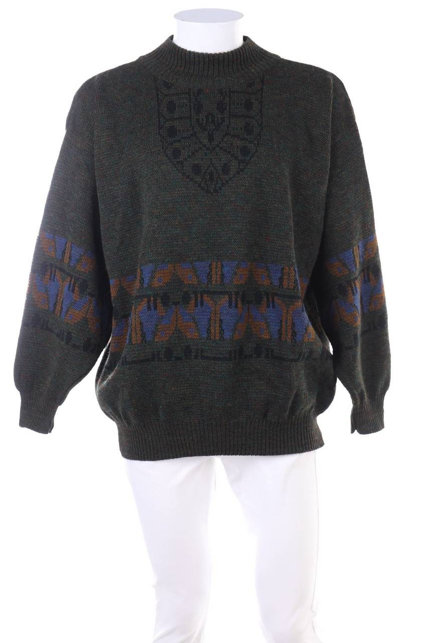 Carou MASSIMO DATTI Vintage-Pullover aus Woll-Mix