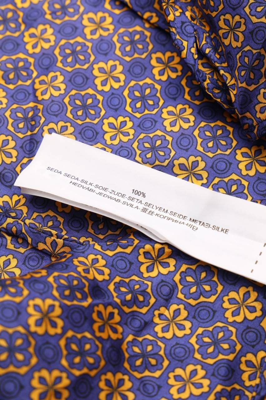 Carou Massimo Dutti Blusentop Aus Seide