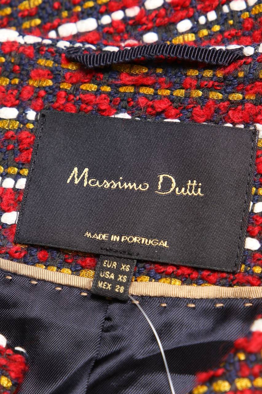 Carou Massimo Dutti Bouclé-Mantel