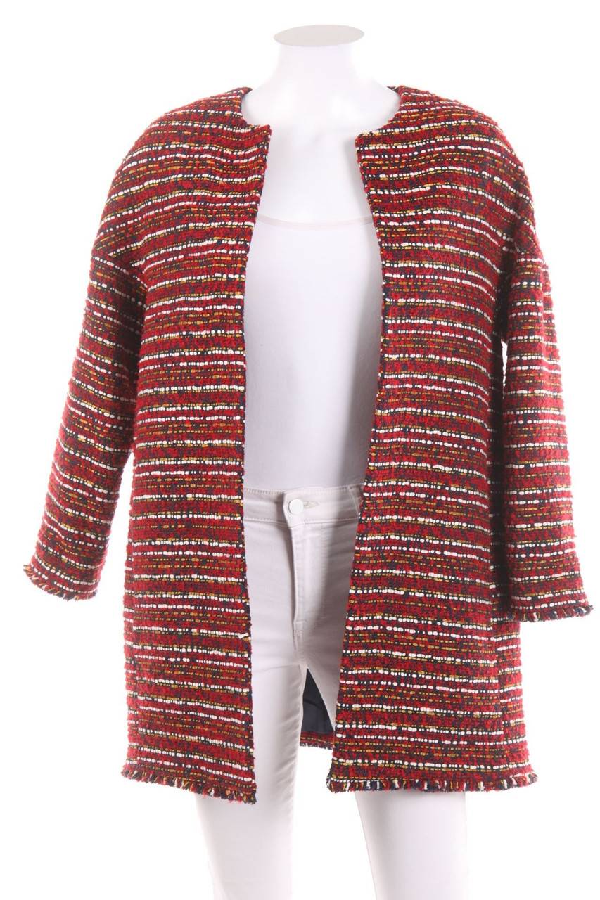 Carou Massimo Dutti Bouclé-Mantel