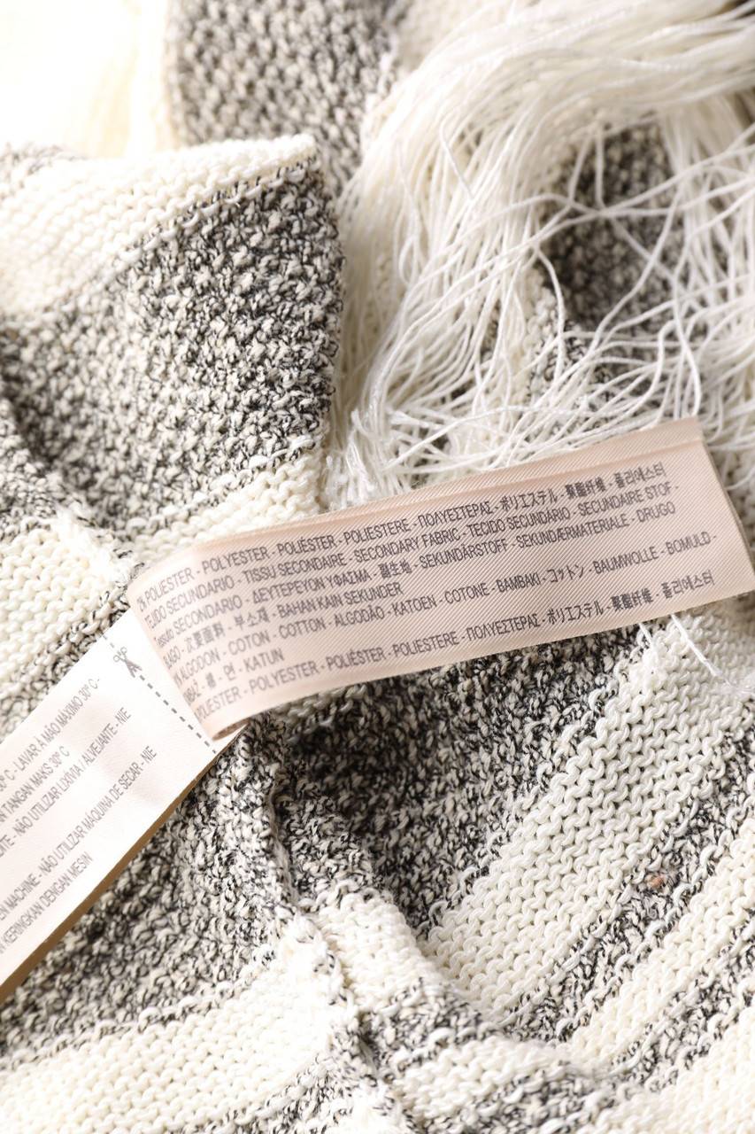 Carou Massimo Dutti Cardigan Mit Fransen