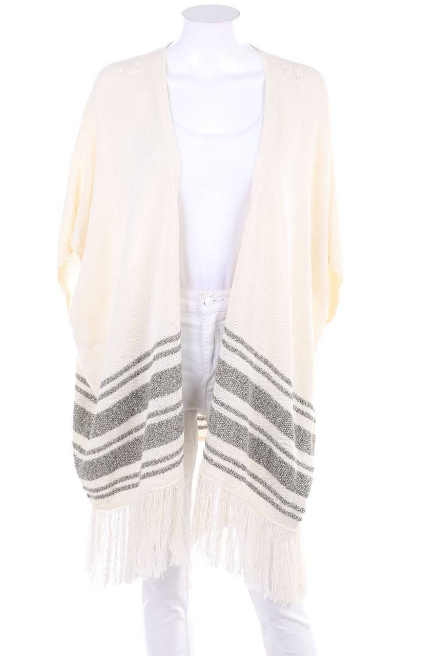 Carou Massimo Dutti Cardigan mit Fransen