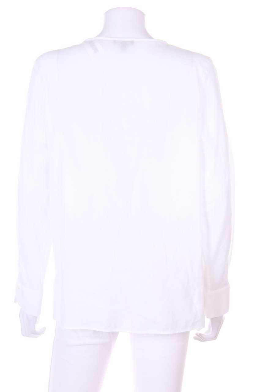 Carou Massimo Dutti Clean Chic-Bluse Aus Baumwolle