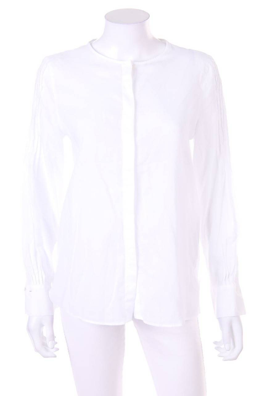 Carou Massimo Dutti Clean Chic-Bluse aus Baumwolle