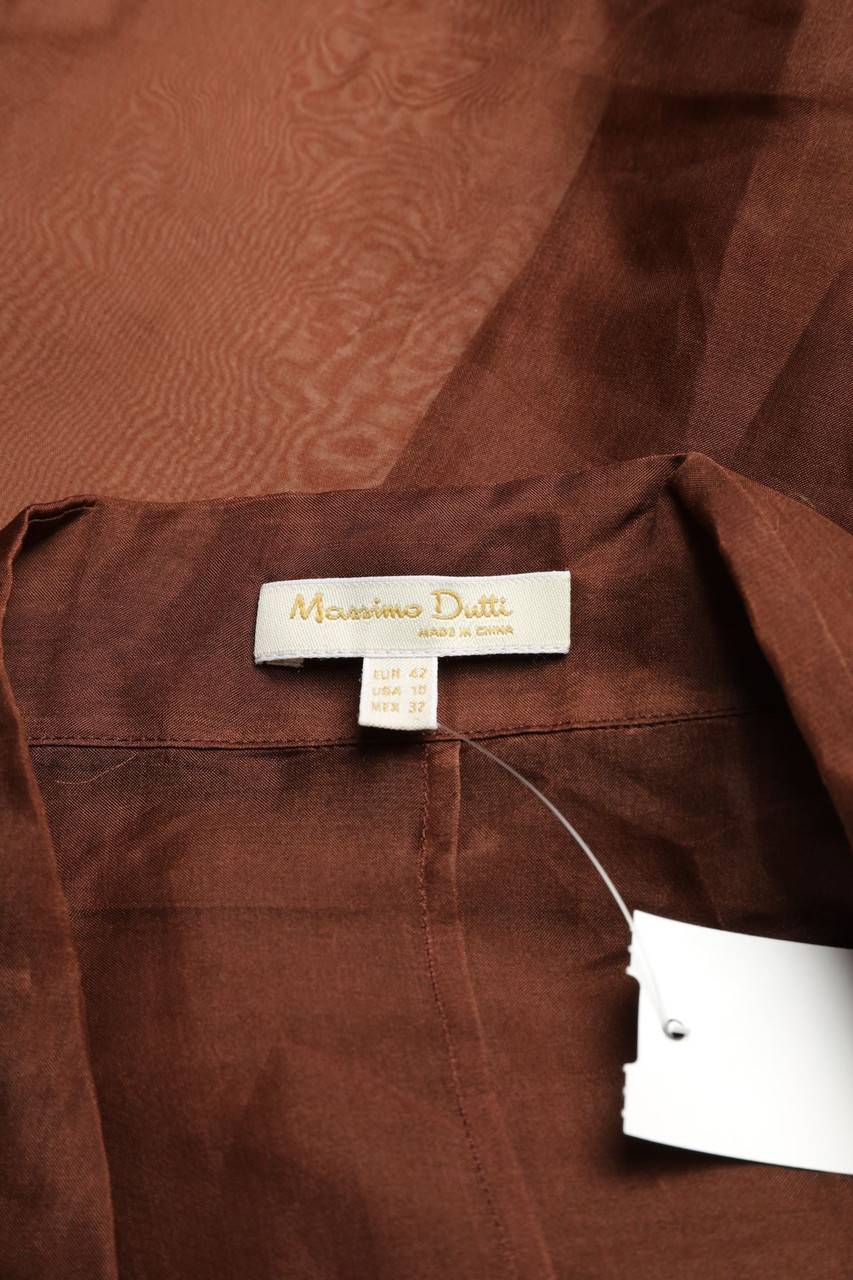 Carou Massimo Dutti Jacke Mit Raffungen