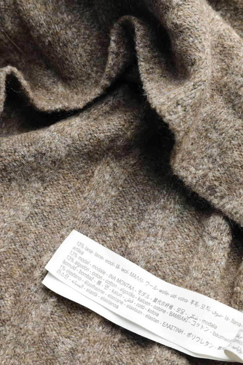 Carou Massimo Dutti Strickkleid Mit Wolle