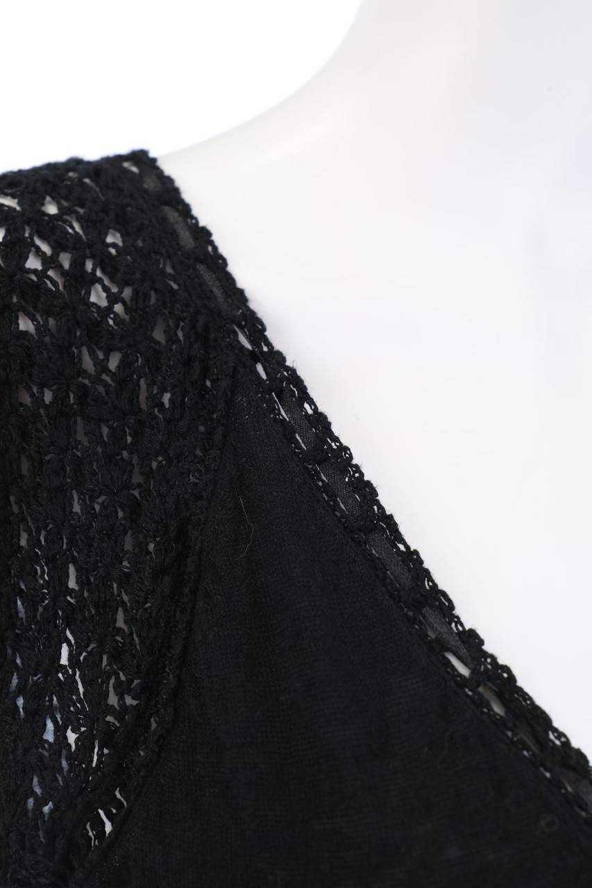 Carou MAX&Co. Tricot Strickkleid Mit Häkelspitze