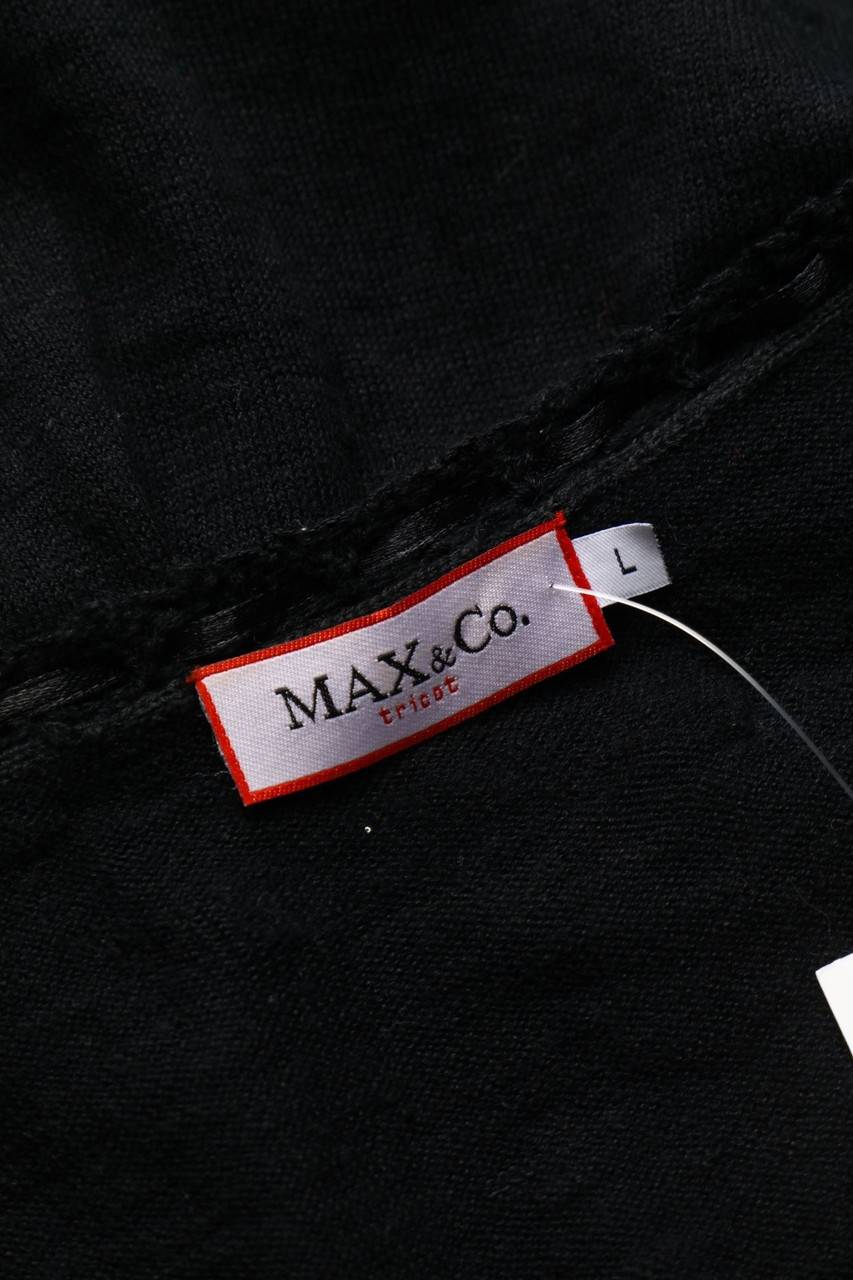 Carou MAX&Co. Tricot Strickkleid Mit Häkelspitze